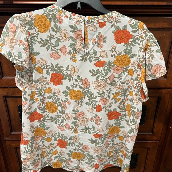 DR2 Large multi color blouse - Picture 2 of 4